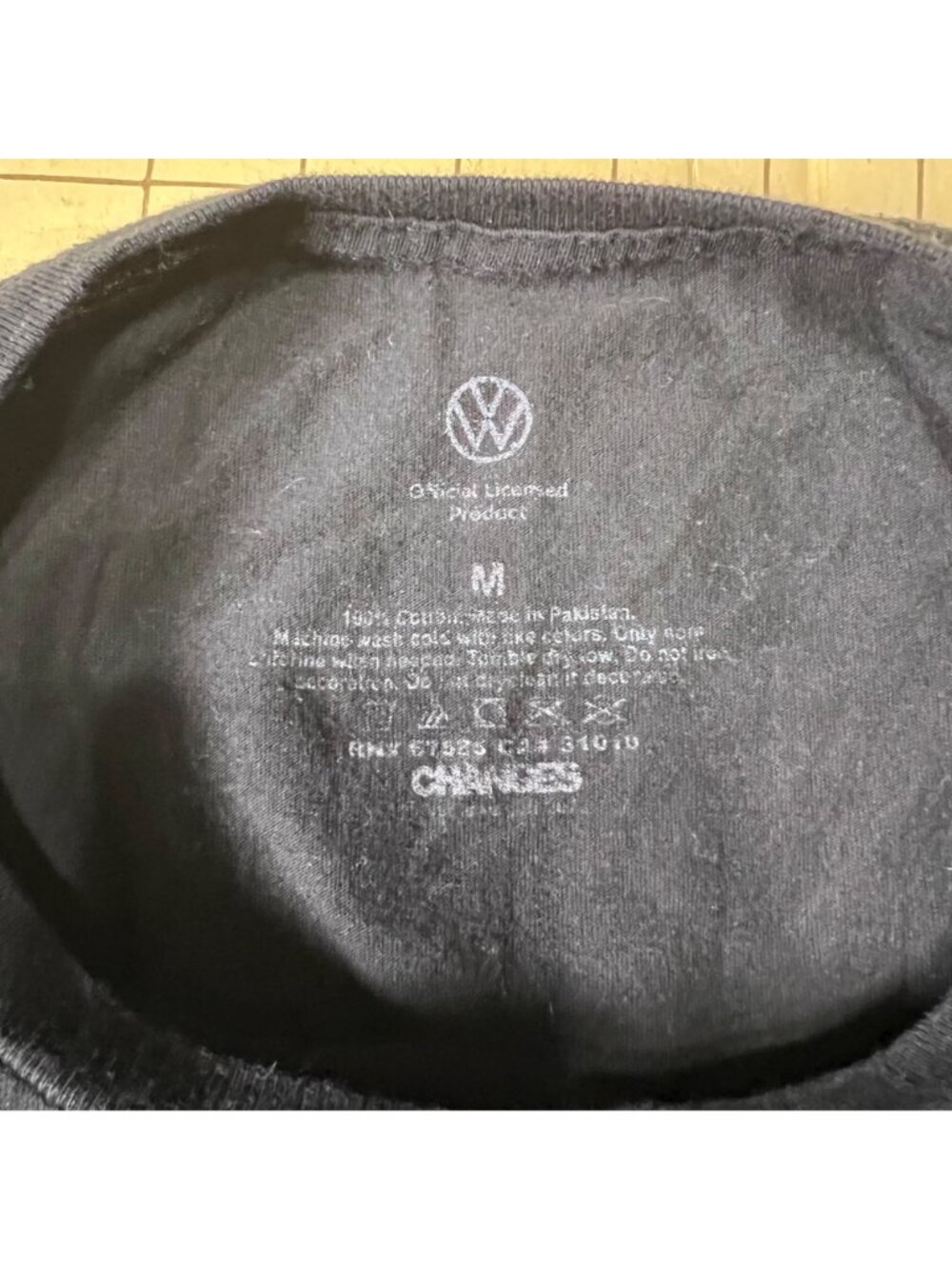 Volkswagen Street Racing 1991 Graphic Tee Black Medium Officially Licensed - Picture 5 of 5